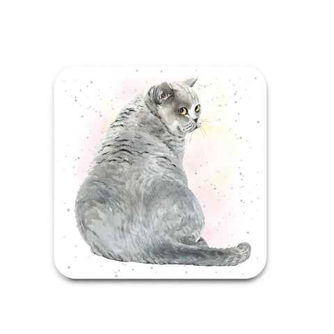 Hopper Studios Coaster Set - Clarice the Cat