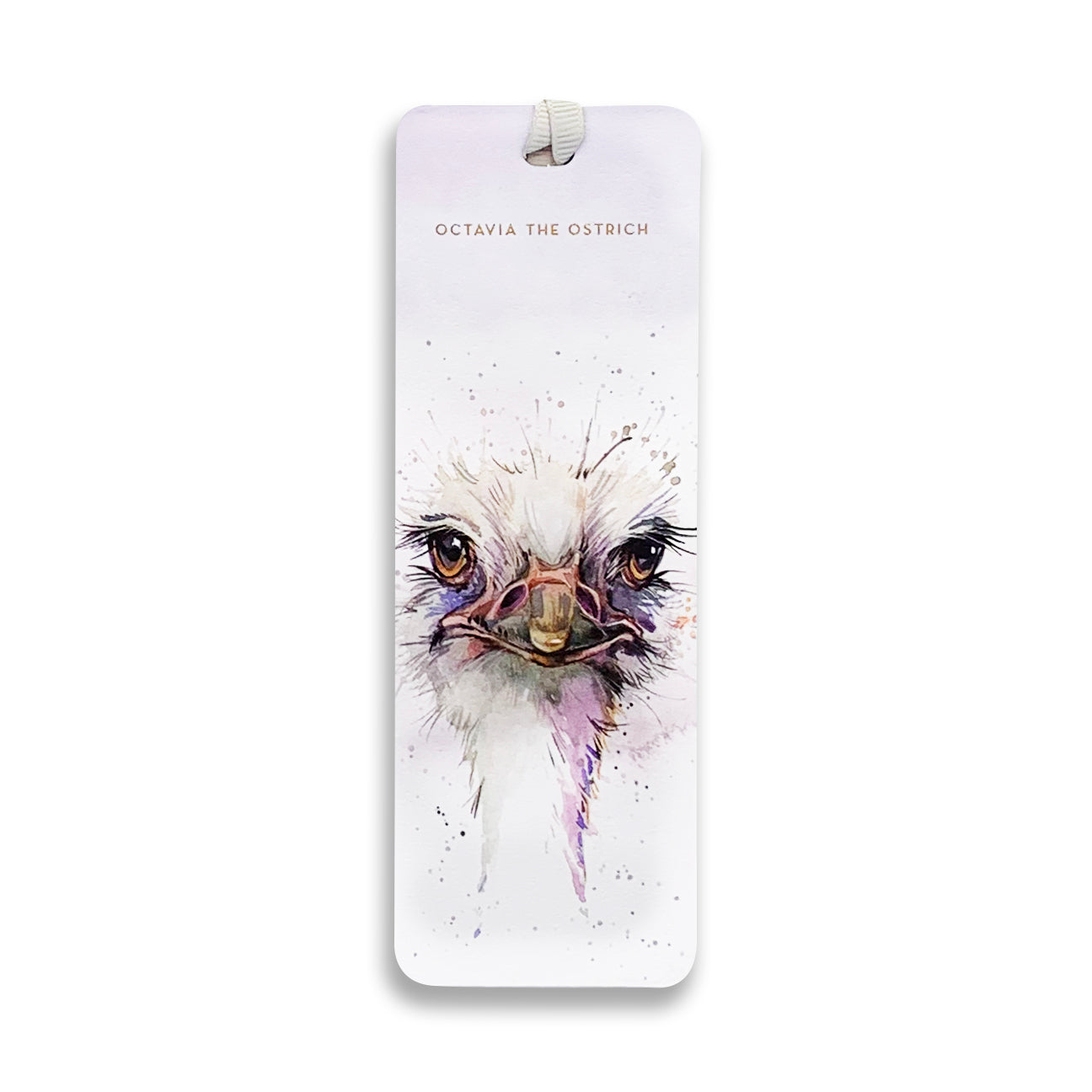 Hopper Studios Bookmark - Octavia the Ostrich