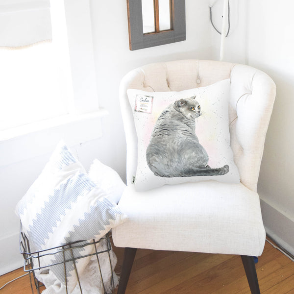 Hopper Studios Cushion - Clarice the Cat