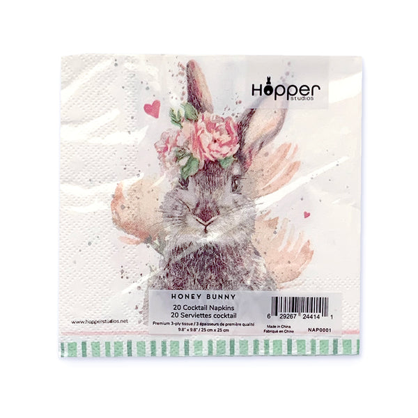 Hopper Studios Napkins - Honey Bunny